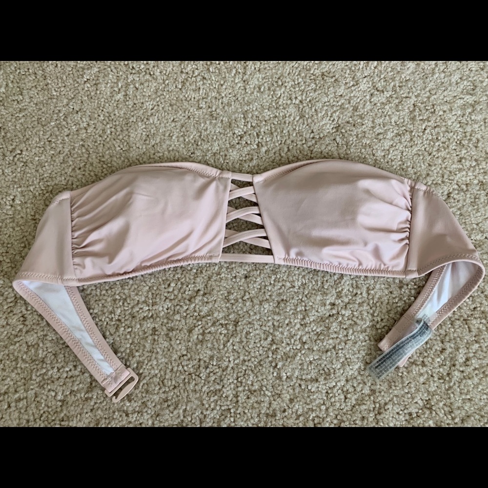 VS PINK bandeau swim top